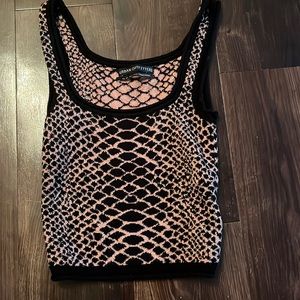 Snake skin tank top